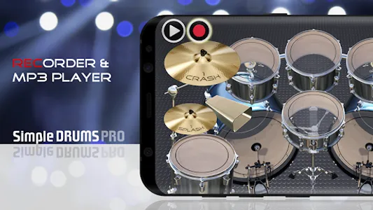 Simple Drums Pro: Virtual Drum screenshot 0