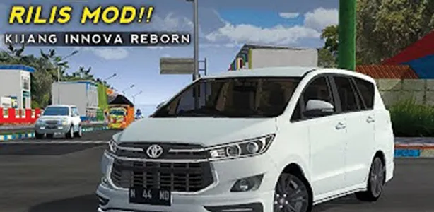 Mod Bussid Innova Travel 2023 screenshot 3