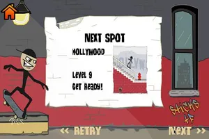 Stickman Skater screenshot 3