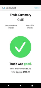 Tradecheq screenshot 1