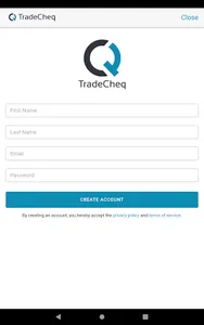 Tradecheq screenshot 9