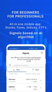 Stock & Crypto trading signals screenshot 0