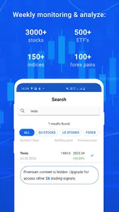 Stock & Crypto trading signals screenshot 1
