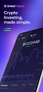 StrikeX | DeFi Crypto Wallet screenshot 0