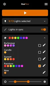 Hue Flow - for Philips Hue screenshot 1