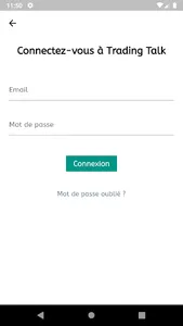 Trading Talk - Réseau social d screenshot 1