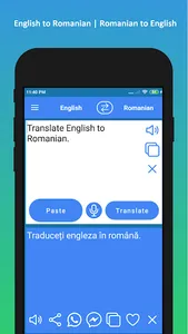 English to Romanian Translator screenshot 1