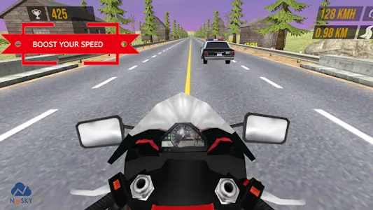 Highway Traffic Bike Racer screenshot 0