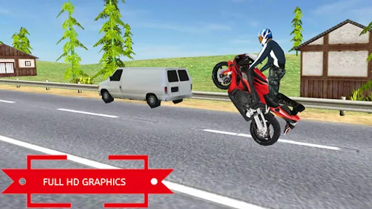 Highway Traffic Bike Racer screenshot 2