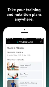 FITNESSHACKS screenshot 1
