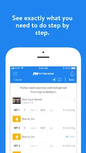 Fitter Now screenshot 1