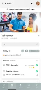 Kunnonkoutsi screenshot 2