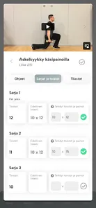 Kunnonkoutsi screenshot 3