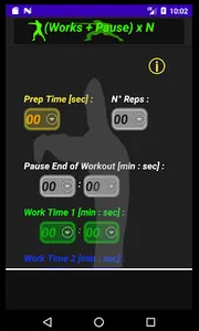 MuscleAppTimer screenshot 1