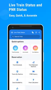 Live Train Status : PNR Status screenshot 12