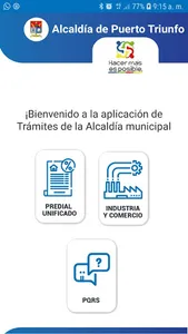 Trami App Puerto Triunfo screenshot 2