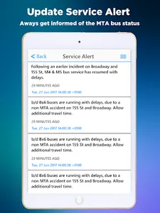 NYC Bus Time App screenshot 9