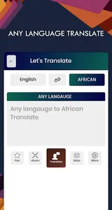 Afrikaans English Translator screenshot 4