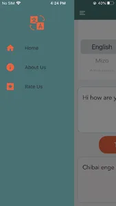 English to Mizo Translator screenshot 2