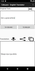 Cebuano - English Translator screenshot 3