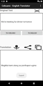 Cebuano - English Translator screenshot 7