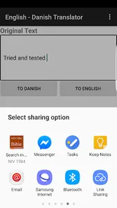 English - Danish Translator screenshot 3