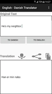 English - Danish Translator screenshot 5