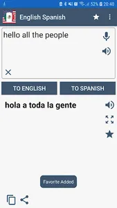 English Spanish Translator screenshot 0