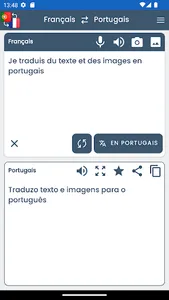 Traducteur Français Portugais screenshot 0