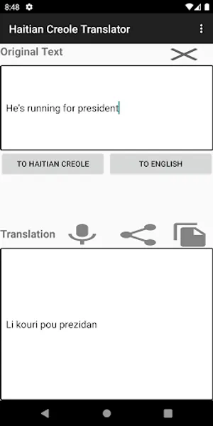 Haitian Creole Translator screenshot 11