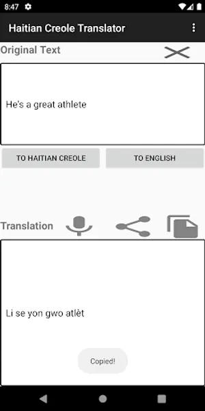 Haitian Creole Translator screenshot 13