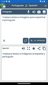 Portuguese Spanish Translator screenshot 0