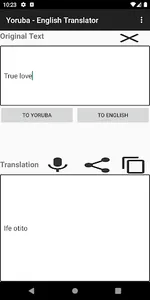 Yoruba - English Translator screenshot 6