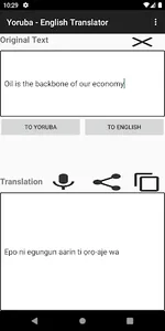Yoruba - English Translator screenshot 8