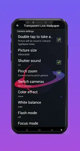 Transparent Pro Live Wallpaper screenshot 2