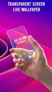 Transparent Screen Wallpaper screenshot 2