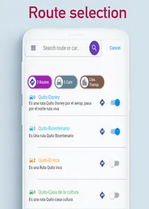 Transporty App transport units screenshot 3