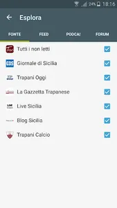 Trapani News screenshot 2