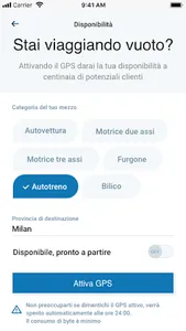 Trasporto Urgente screenshot 2