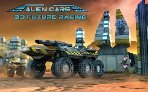 Alien Cars 3D Future Racing screenshot 0