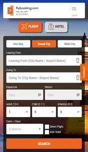 FlyBooking screenshot 1