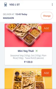 Travelkhana-Train Food Service screenshot 2