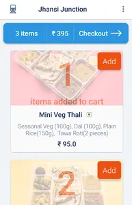 Travelkhana-Train Food Service screenshot 3