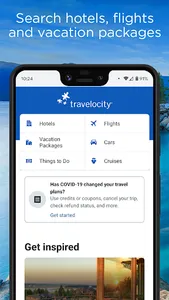 Travelocity Hotels & Flights screenshot 0