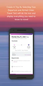 TravelTest App screenshot 2