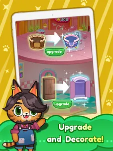 Idle Cat Makeover: Hair Salon screenshot 15