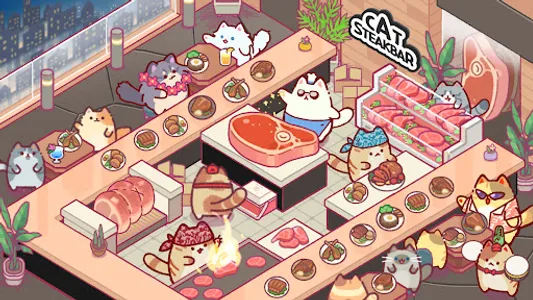 Cat Snack Bar : Cat Food Games screenshot 13