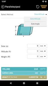 Area Volume Calculator screenshot 2