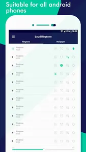 Loud Ringtones and Wallpaper   screenshot 0