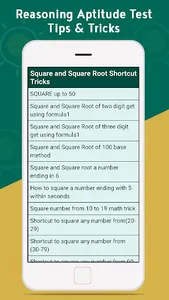 Reasoning Aptitude Test - Tips screenshot 2